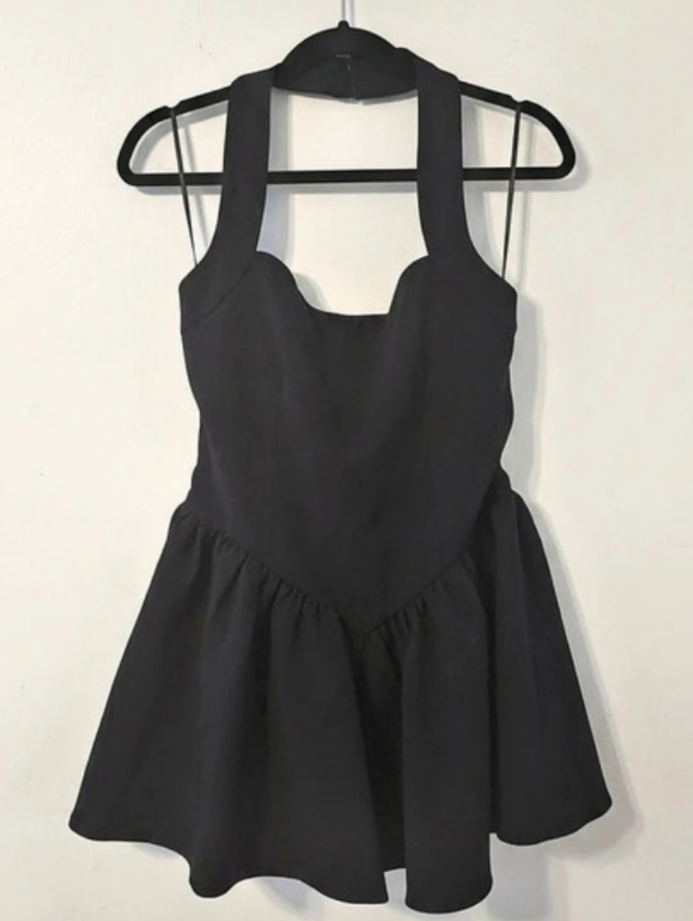 HEIRESS Mini Dress Black Size Large Like New